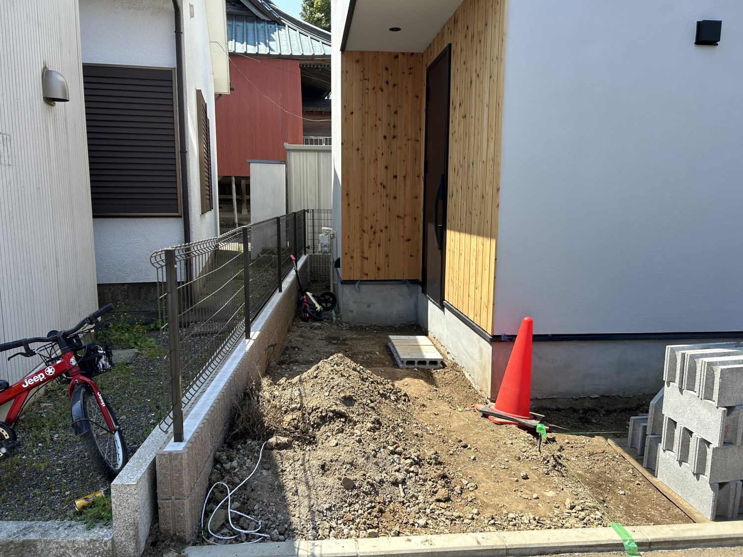 藤沢市にて外構工事一式施工